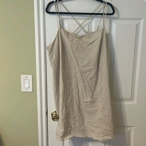 Beige H&M casual dress